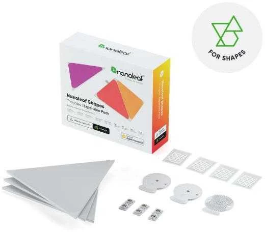 Nanoleaf Shapes Triangle, praplėtimo rinkinys (3 dalių)