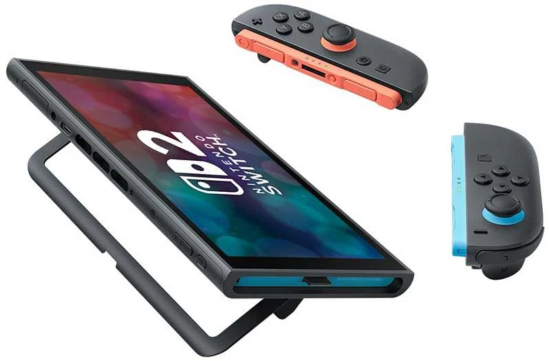 Nintendo Switch 2 portable game console 20.1 cm (7.9") 256 GB Jutiklinis ekranas Wi-Fi Juodas