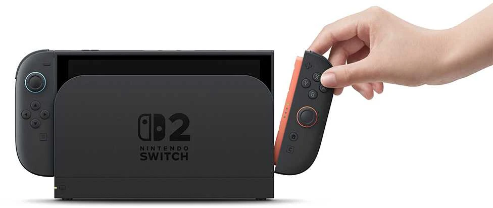 Nintendo Switch 2 portable game console 20.1 cm (7.9") 256 GB Jutiklinis ekranas Wi-Fi Juodas