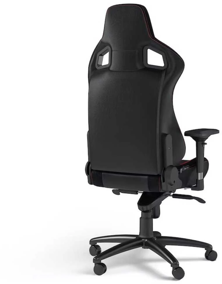 Žaidimų kėdė Noblechairs EPIC PU-Leather Gaming Chair, Juoda-raudona
