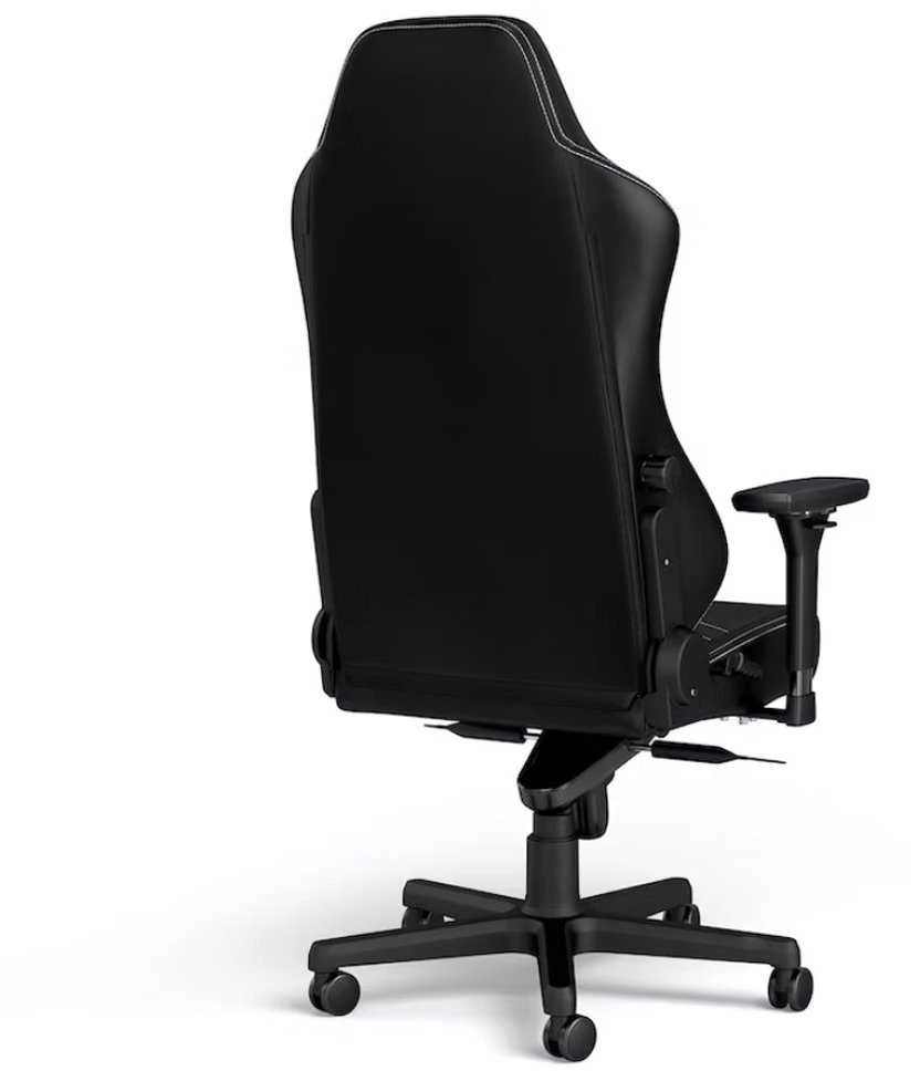 Žaidimų kėdė Noblechairs HERO PU-Leather Gaming Chair, Juoda-balta