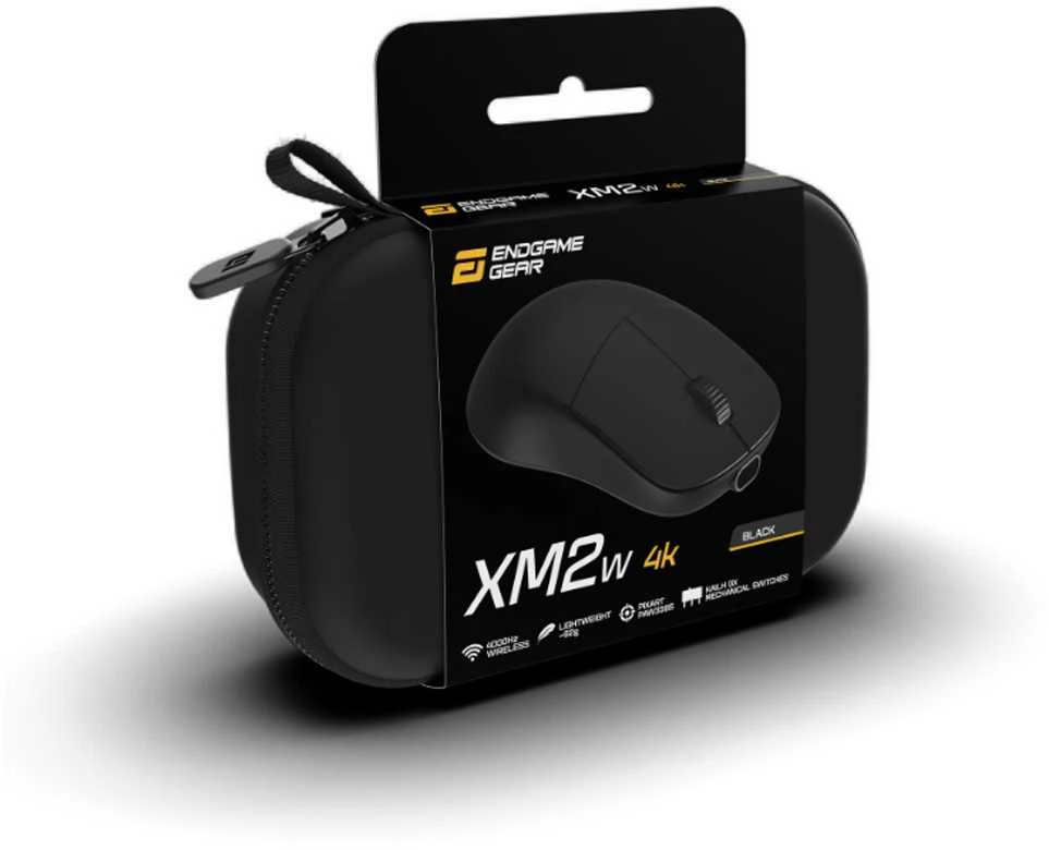 Endgame Gear XM2w Wireless 4K Juodas (Juoda) Belaidė Žaidimų Pelė