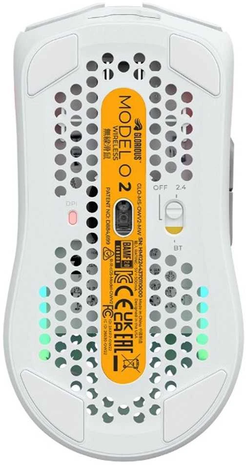 Glorious Model O 2 Matte Baltas Wireless (Balta Matinė) Belaidė Žaidimų Pelė
