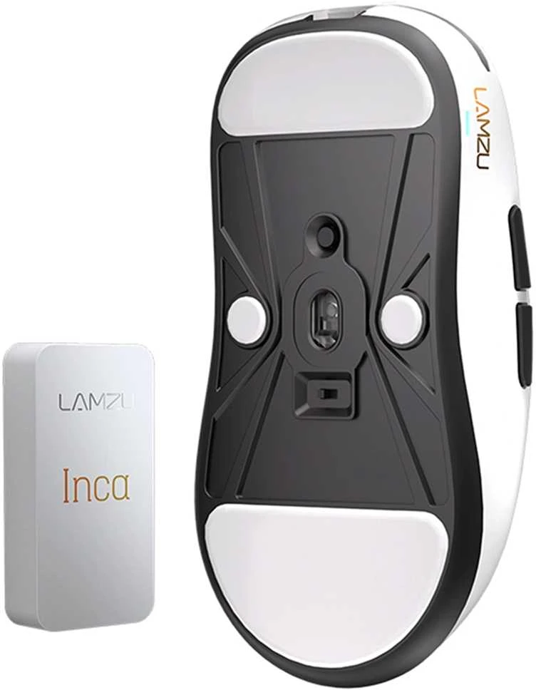 Lamzu Inca 8K Baltas (Balta) Belaidė Žaidimų Pelė