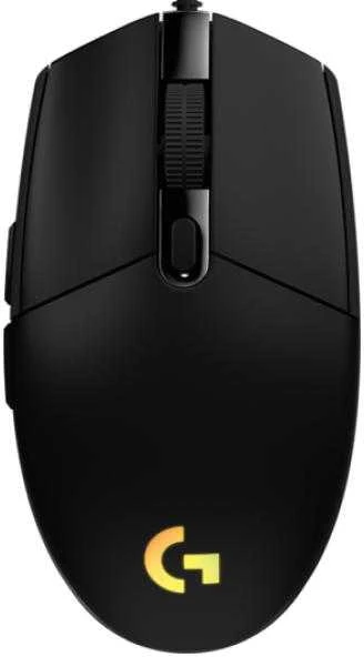 Žaidimų pelė Logitech G203 Lightsync RGB, Juodos spalvos