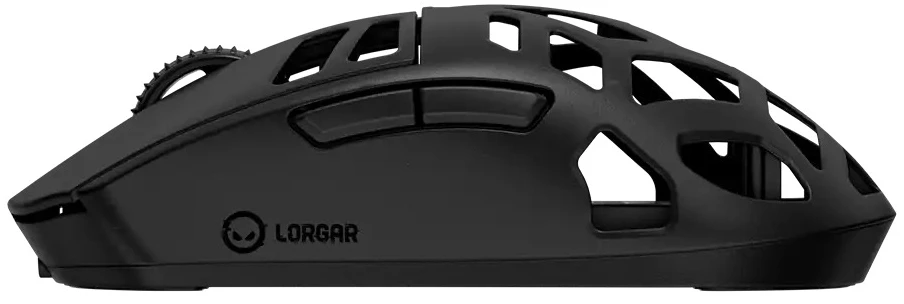 LORGAR Pelė žaidimams MSE90W Elite Wireless Magnesium Juodas