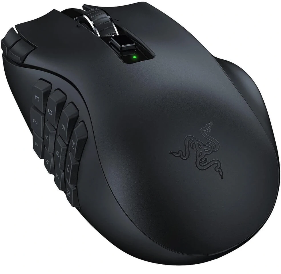 Razer | Naga V2 HyperSpeed | Wireless | Pelė žaidimams | 2.4GHz, Bluetooth | Juodas | No