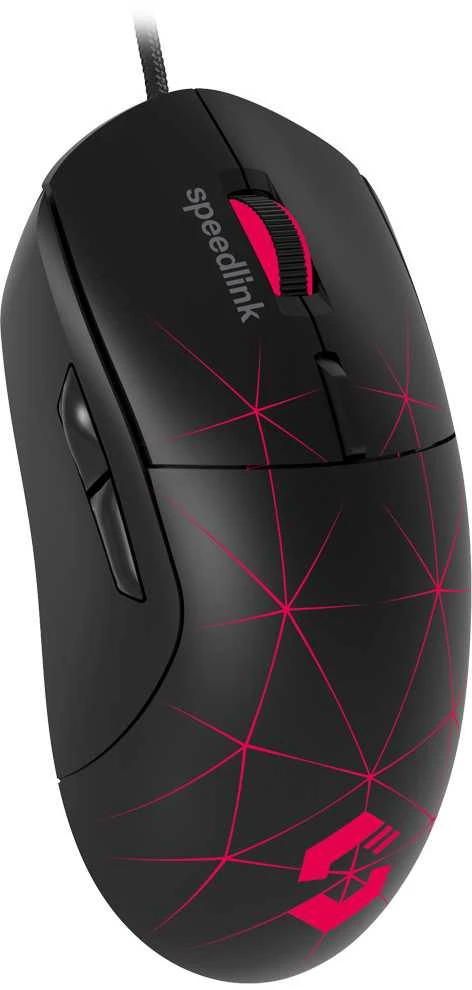 „Speedlink Corax“ žaidimų pelė, juoda