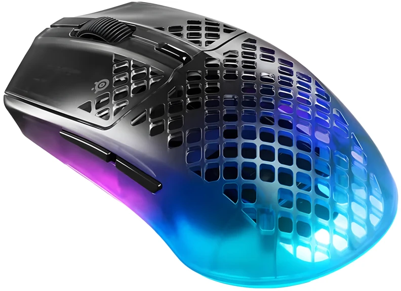 STS Steelseries Aerox 3 Wireless Gen 2 kompiuterinė pelė Žaidimams dešinei rankai RD belaidis ryšys + „Bluetooth“ Optinis 26000 DPI