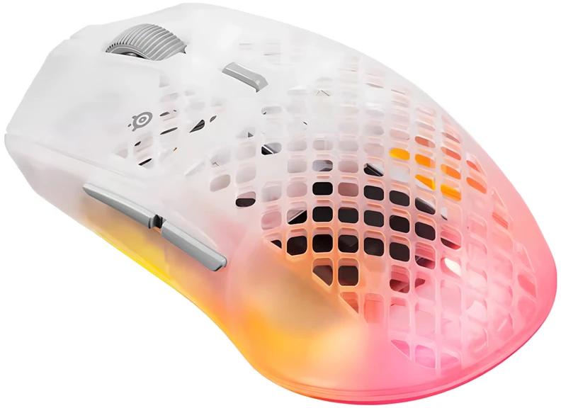 STS Steelseries Aerox 3 Wireless Gen 2 kompiuterinė pelė Žaidimams dešinei rankai RD belaidis ryšys + „Bluetooth“ Optinis 26000 DPI