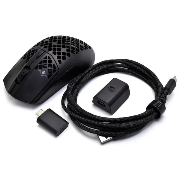 Belaidė žaidimų pelė SteelSeries Aerox 5 Onyx, Juodos spalvos