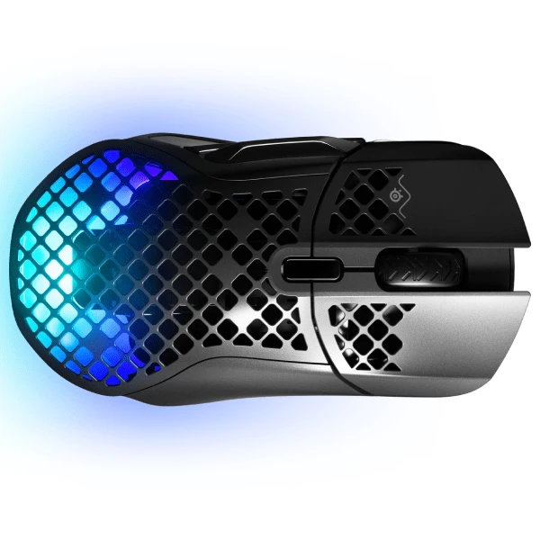 Belaidė žaidimų pelė SteelSeries Aerox 5 Onyx, Juodos spalvos
