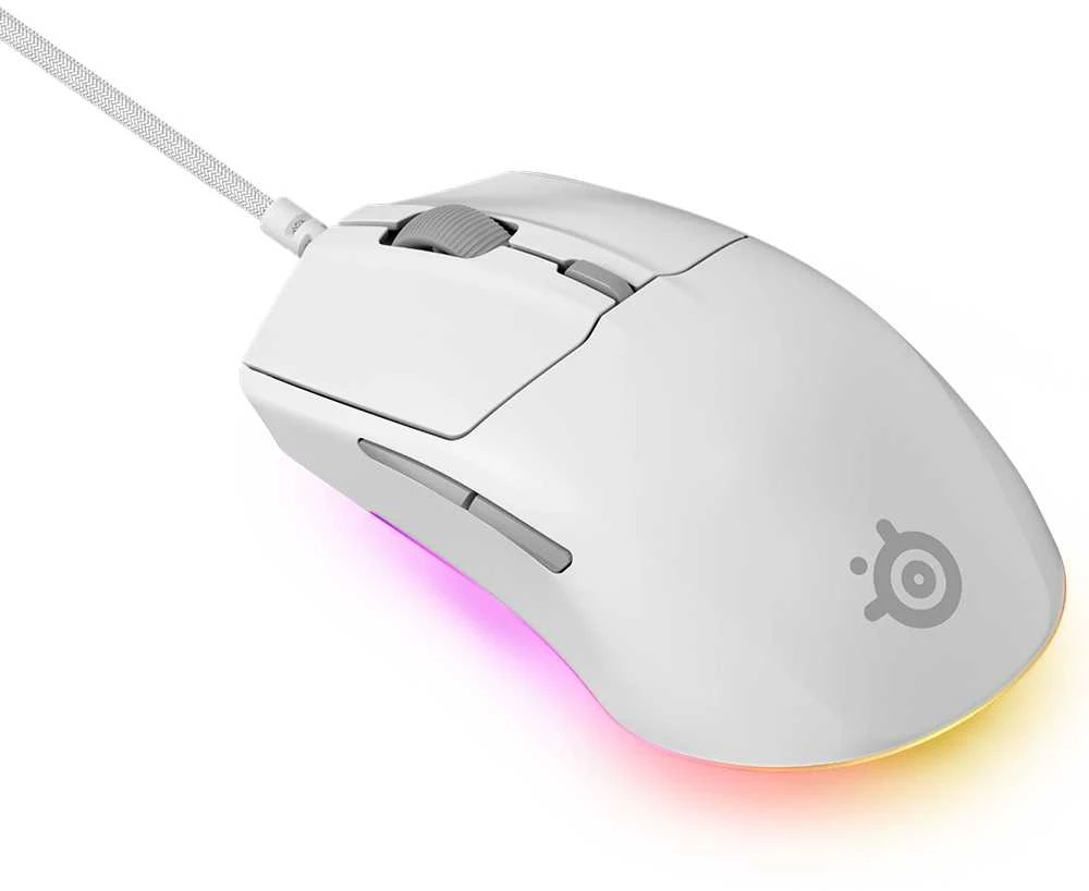 STEELSERIES Rival 3 Gen 2 Pelė - Baltas