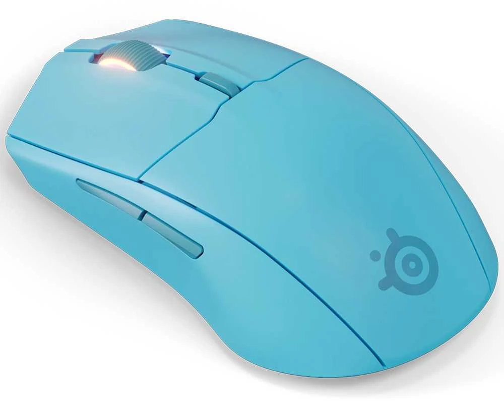SteelSeries | Pelė žaidimams | Rival 3 WL Gen 2 | Wireless | 2.4GHz, Bluetooth | Aqua