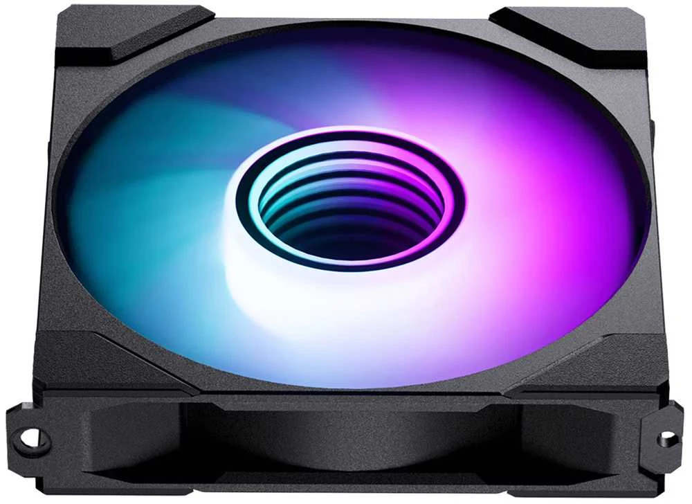 PHANTEKS M25 Gen2 PWM D-RGB korpuso ventiliatorius, 3er-Pack – 140mm, juodos spalvos