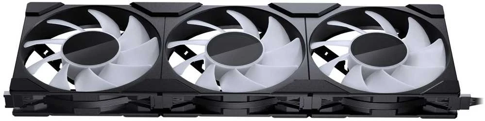PHANTEKS M25 Gen2 PWM D-RGB korpuso ventiliatorius, 3er-Pack – 120mm, juodos spalvos