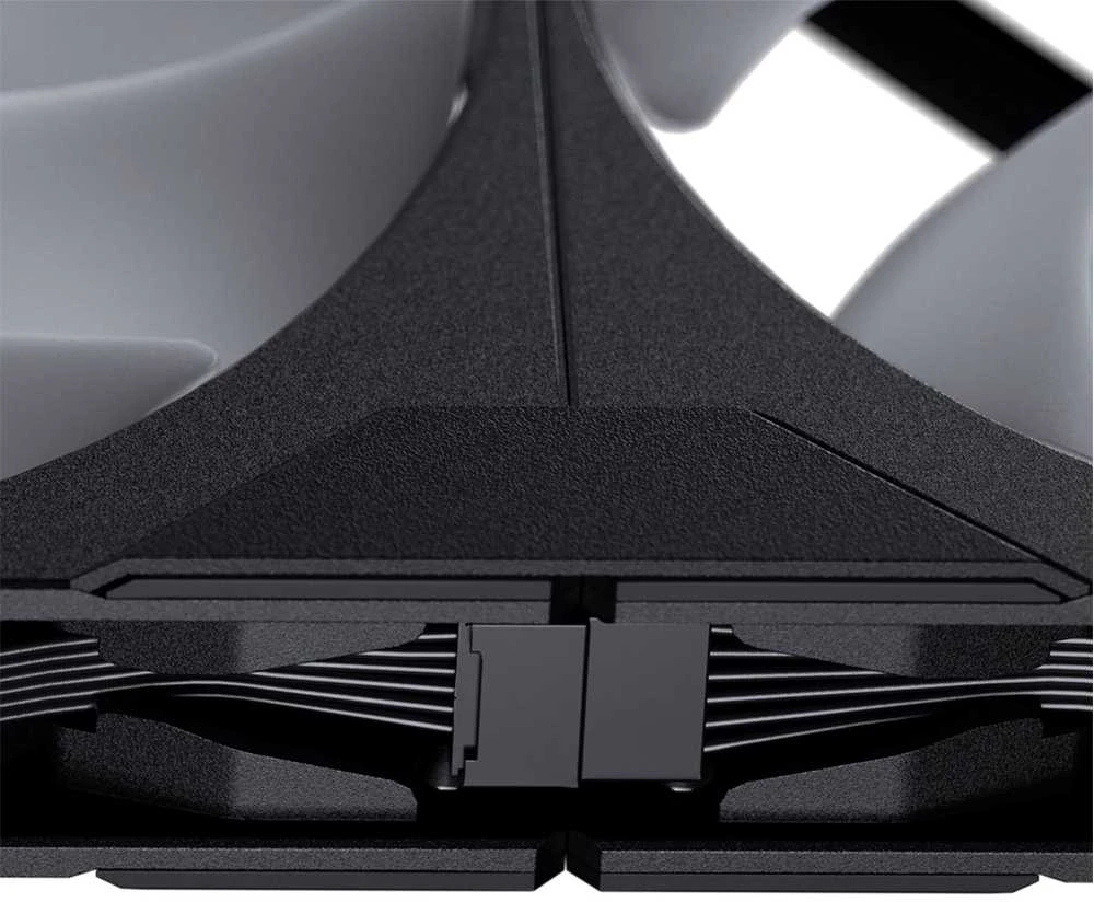 PHANTEKS M25 Gen2 PWM D-RGB korpuso ventiliatorius, 3er-Pack – 120mm, juodos spalvos