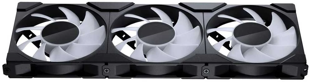 PHANTEKS M25 Gen2 PWM D-RGB korpuso ventiliatorius, 3er-Pack – 120mm, juodos spalvos