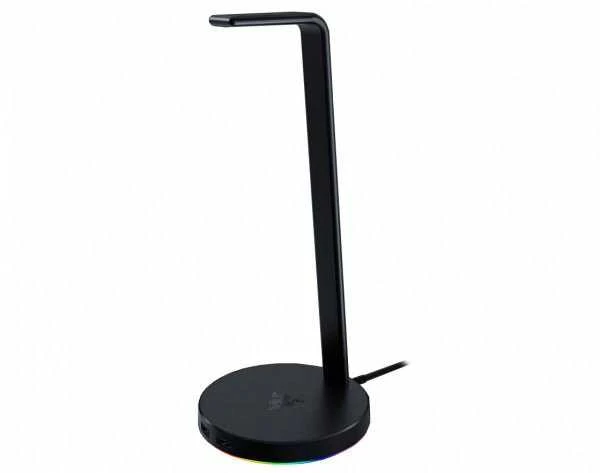 Ausinių stovas Razer Base Station V2 Chroma Quartz Edition, Juodas