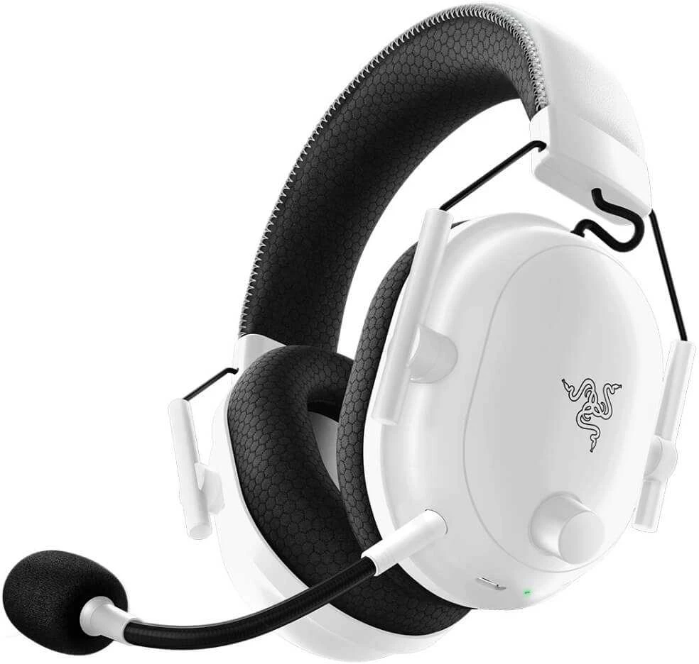 Esports THX Spatial Audio Belaidės Žaidimų Ausinės Razer BlackShark V2 Pro, Baltos