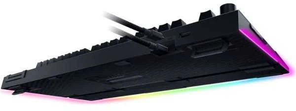 RAZER BlackWidow V4 Pro laidinė mechaninė klaviatūra (Geltona switch, US)