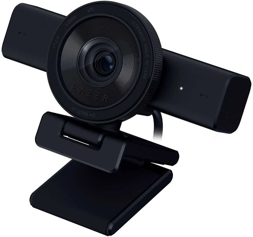 Razer | Webcam | Kiyo V2 | MJPEG iki 4K 30 FPS, 1080p 60 FPS, YUY2 iki 4K 15 FPS, 1080p 60 FPS, NV12 iki 4K 20 FPS, 1080p 60 FPS
