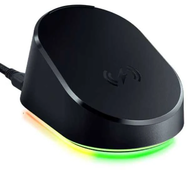 Razer | Pelė Dock Pro + Wireless Charging Puck Bundle | Wireless | USB | Juodas | Yes