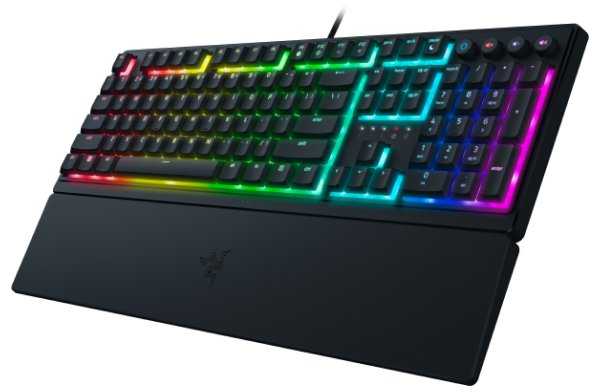 Razer | Ornata V3 | Klaviatūra žaidimams | su laidu | RGB LED pašvietimas | Cyrillic | Razer Mecha-Membrane | Juodas