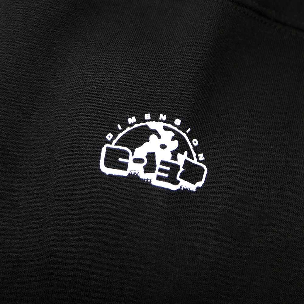 Rick and Morty Hoodie With Logo, Juodas, L