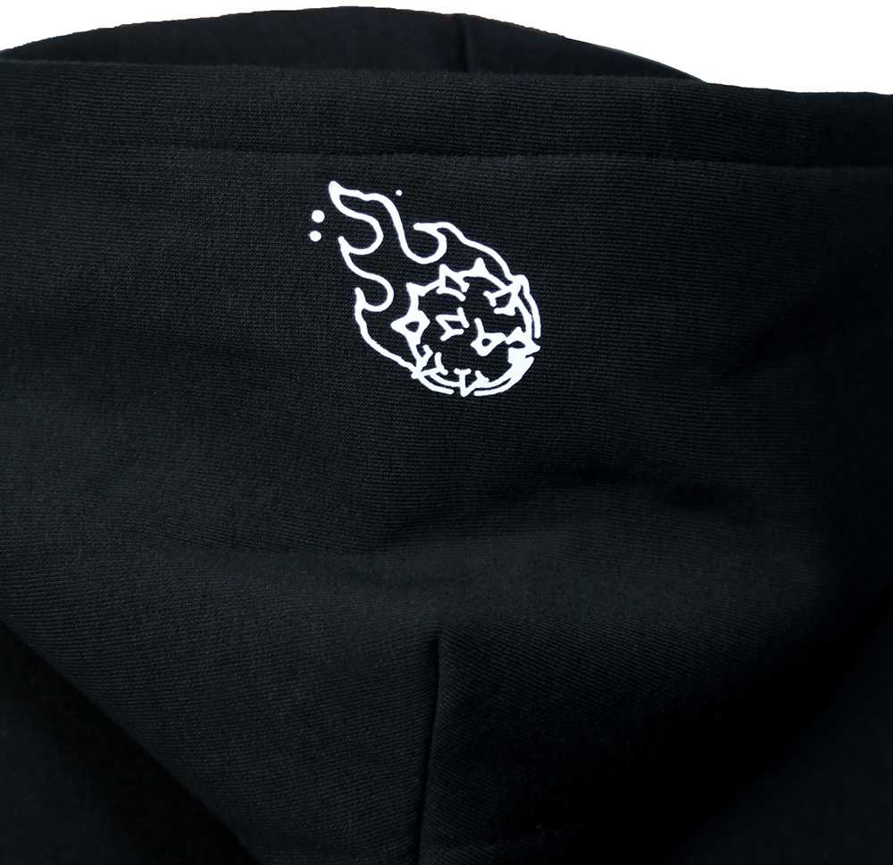 Rick and Morty Hoodie With Logo, Juodas, L