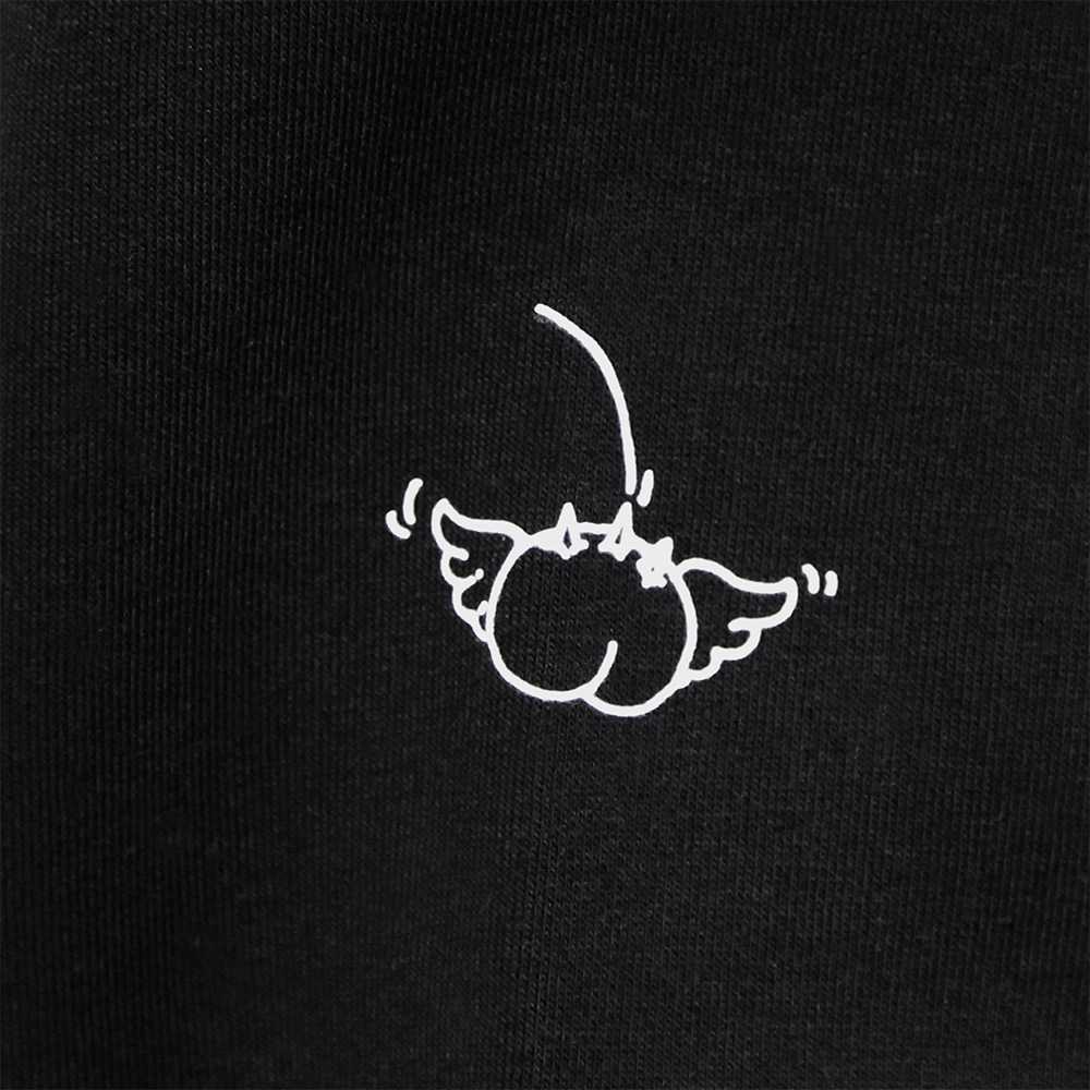 Rick and Morty Hoodie With Logo, Juodas, L