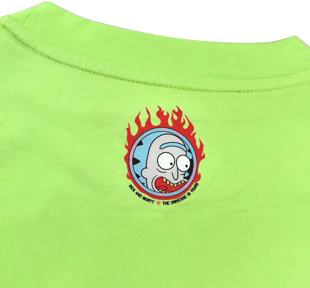 Rick and Morty T-Shirt, Science Grandpa, Light Žalias, L