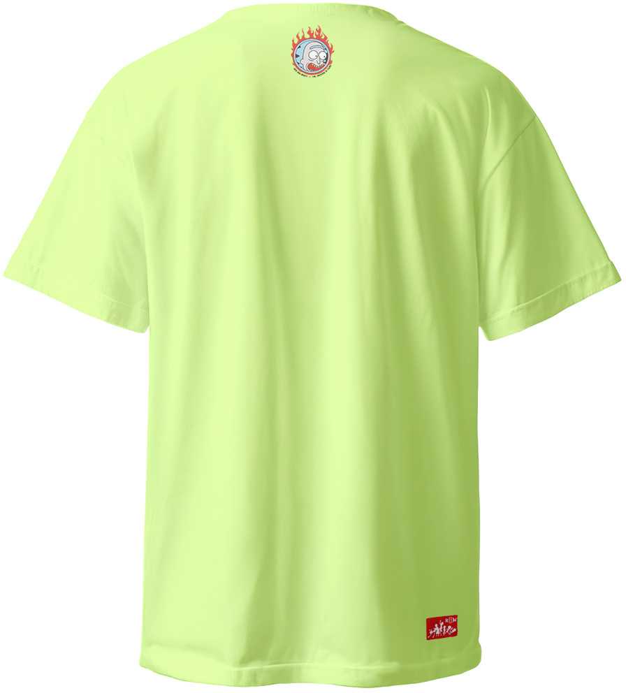 Rick and Morty T-Shirt, Science Grandpa, Light Žalias, XL
