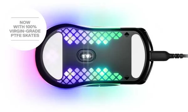 Žaidimų pelė SteelSeries Aerox 3 Onyx , Juodos spalvos