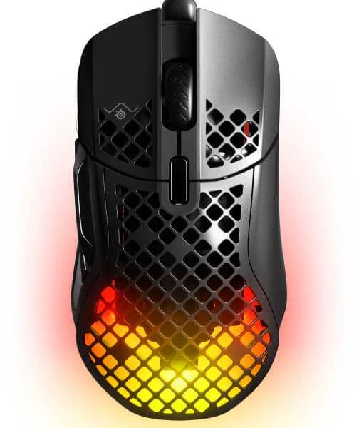 Žaidimų pelė SteelSeries Aerox 5 Onyx, Juodos spalvos