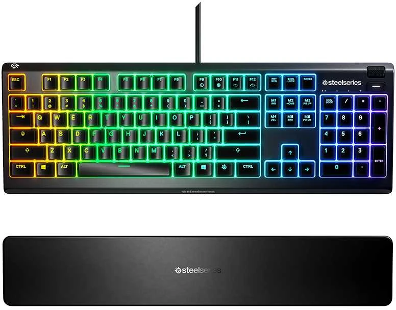 Žaidimų klaviatūra SteelSeries Apex 3, US išdėstymas