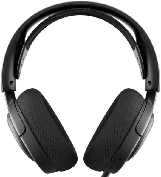 Ausinės žaidimams su mikrofonu SteelSeries Arctis Nova 3 Over-Ear, Juodos spalvos