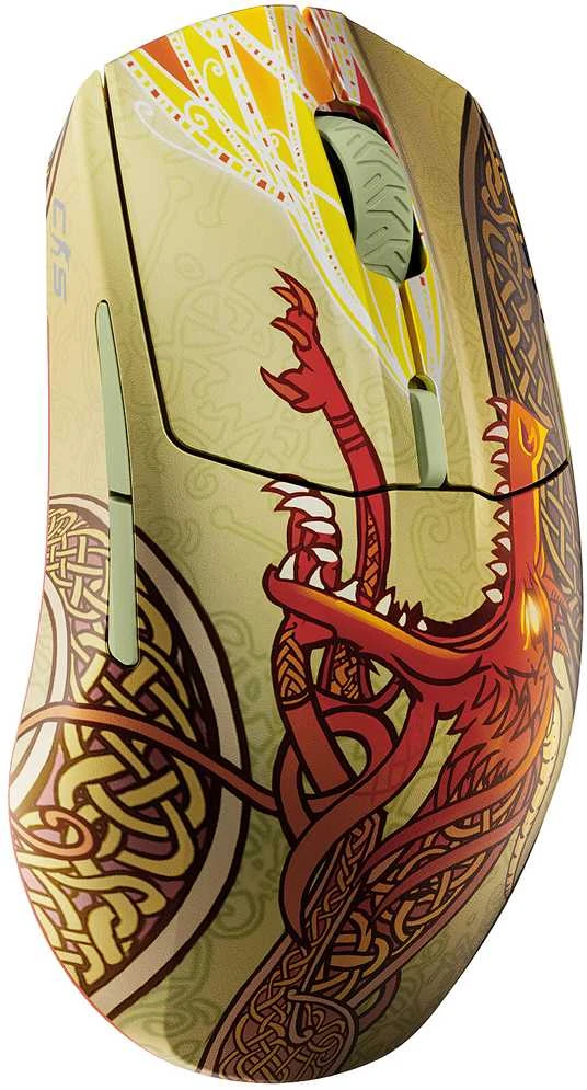 SteelSeries CS2 Dragon Lore Edition belaidė žaidimų pelė | 18000 DPI