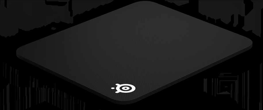 Medžiaginis pelės kilimėlis SteelSeries QcK Heavy Medium 2020 Edition, Juodos spalvos