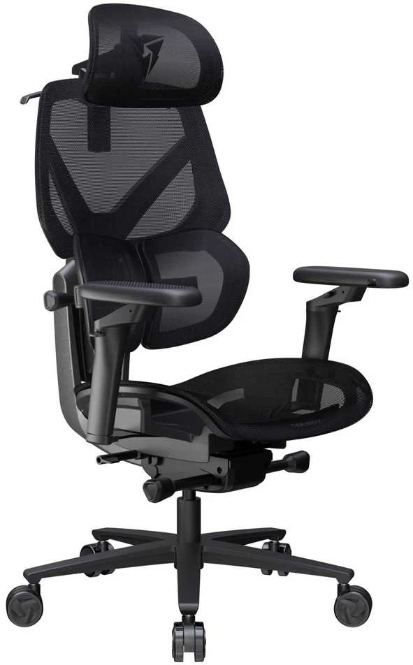 ThunderX3 FLEX Pro Gaming Chair, ergonomic – mesh, juodas