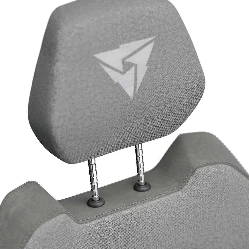 ThunderX3 SOLO 360 ergonomiška žaidimų kėdė – „Loft Air“, šviesiai pilka