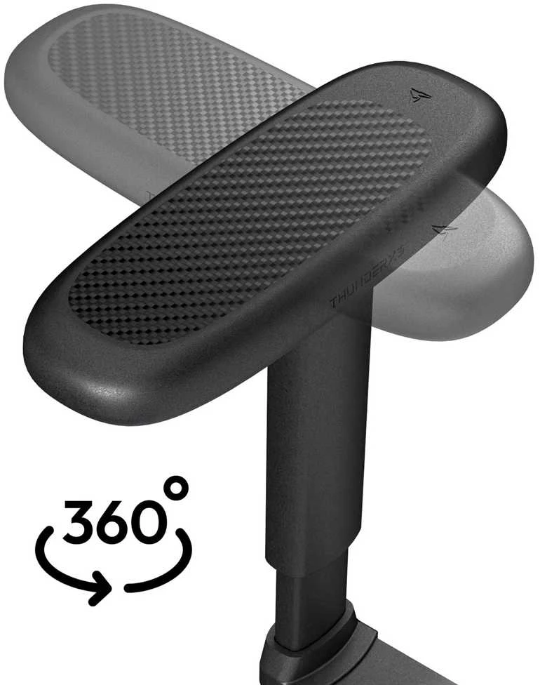 ThunderX3 SOLO 360 Ergonomic Gaming Chair – Modern, Juodas