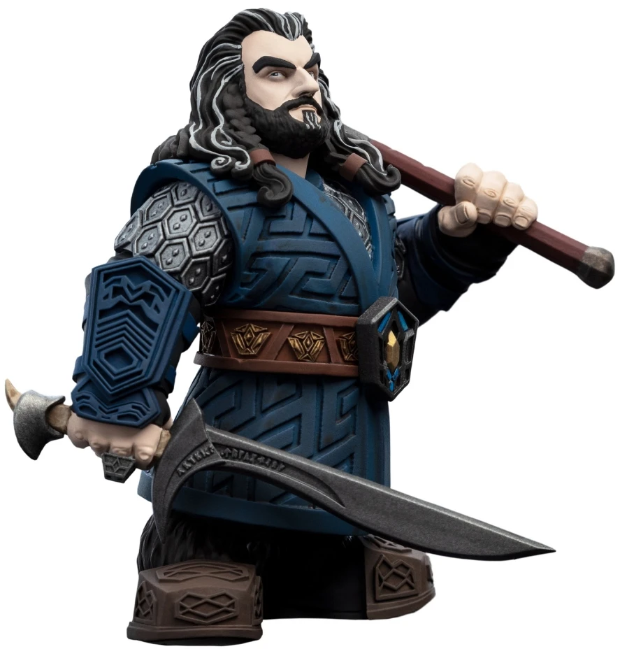 Weta Workshop „Hobito trilogija“ – „Thorin Oakenshield“ riboto leidimo figūrėlių mini epai