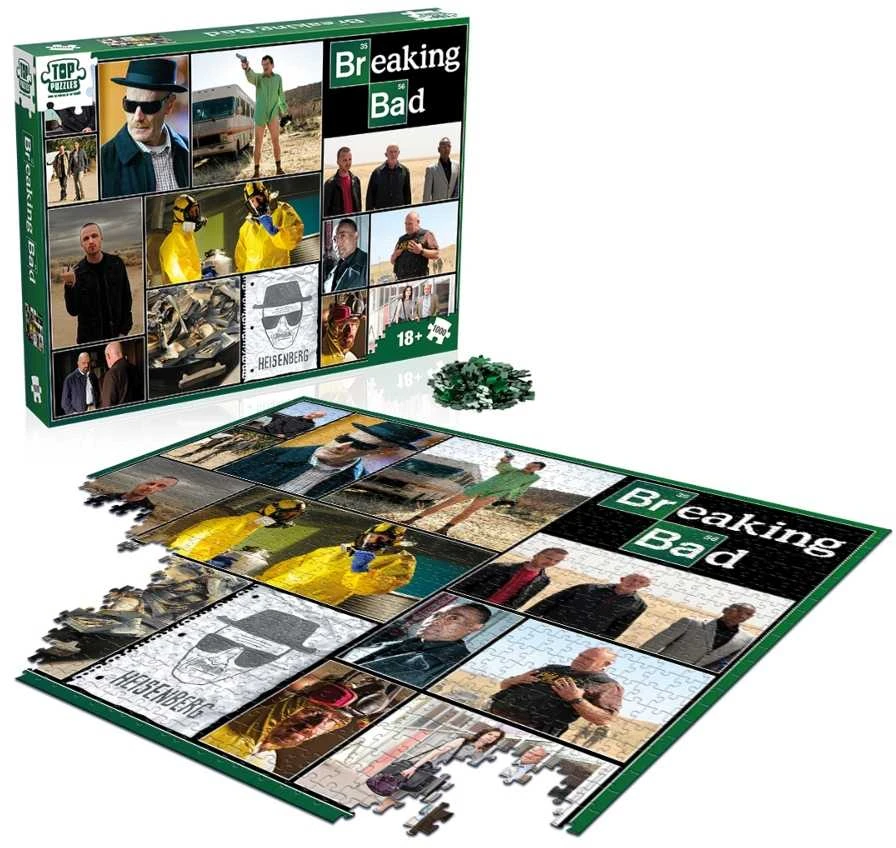 Winning Moves Laimėjimo judesių dėlionė 1000 „Breaking Bad“ koliažas