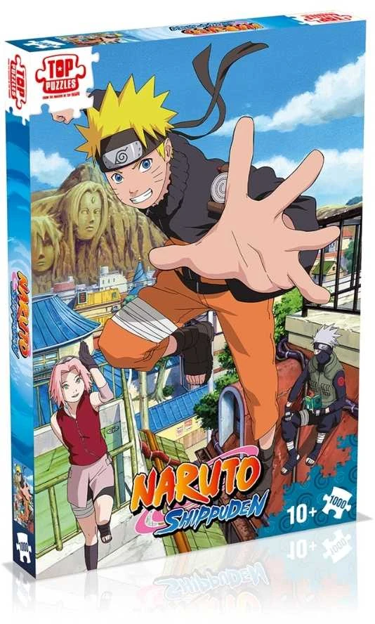 Dėlionė Winning Moves Laimėjimo judesiai Naruto Shippuden Puzzle 1000 elementų laimėjimai