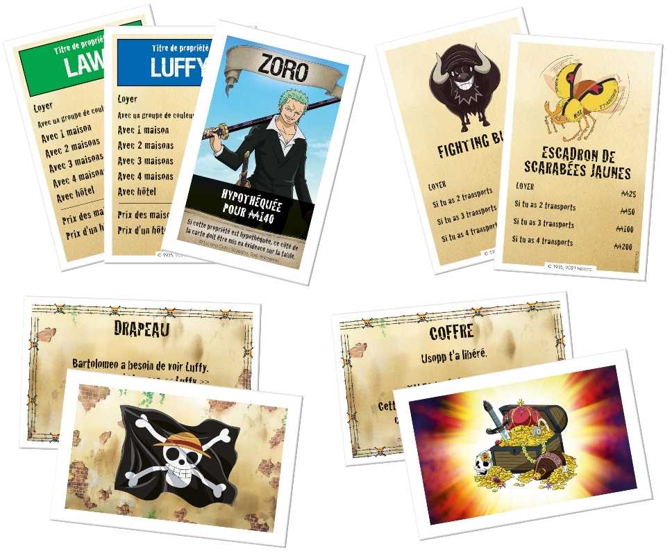 Winning Moves One Piece - Monopoly