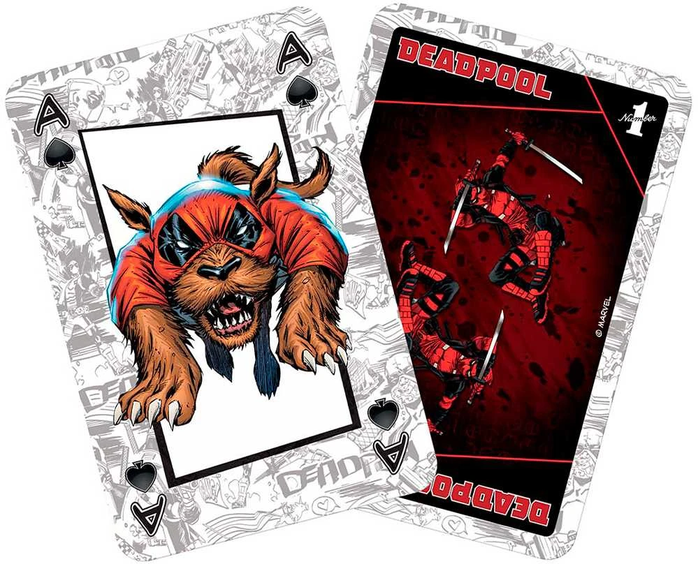 Winning Moves Deadpool Žaidimo kortos Waddingtons No.1 (Anglų)