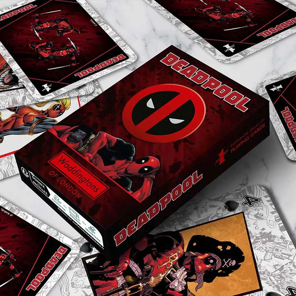 Winning Moves Deadpool Žaidimo kortos Waddingtons No.1 (Anglų)