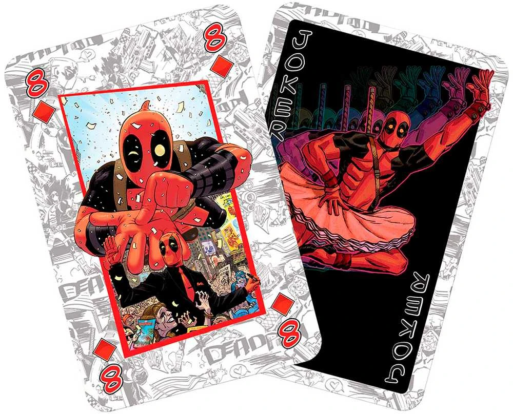 Winning Moves Deadpool Žaidimo kortos Waddingtons No.1 (Anglų)