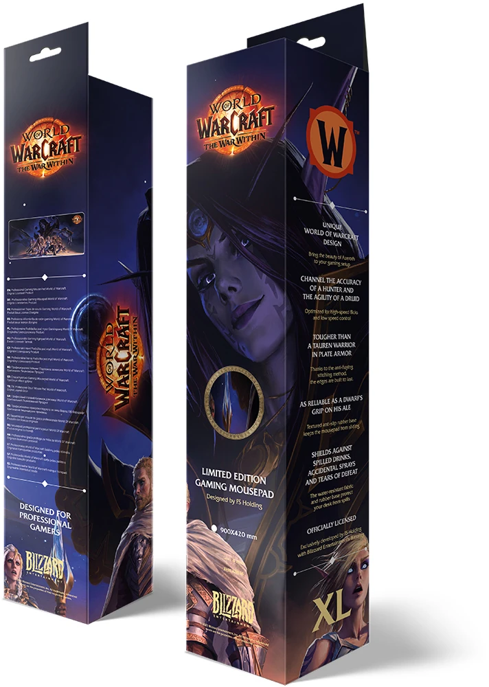 Blizzardworld Of Warcraft „World of WarCraft“ – „The War Within“ pelės kilimėlis